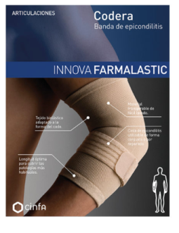 fls innova codera con banda de epicondilitis