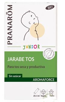 pra aromaforce junior jarabe tos